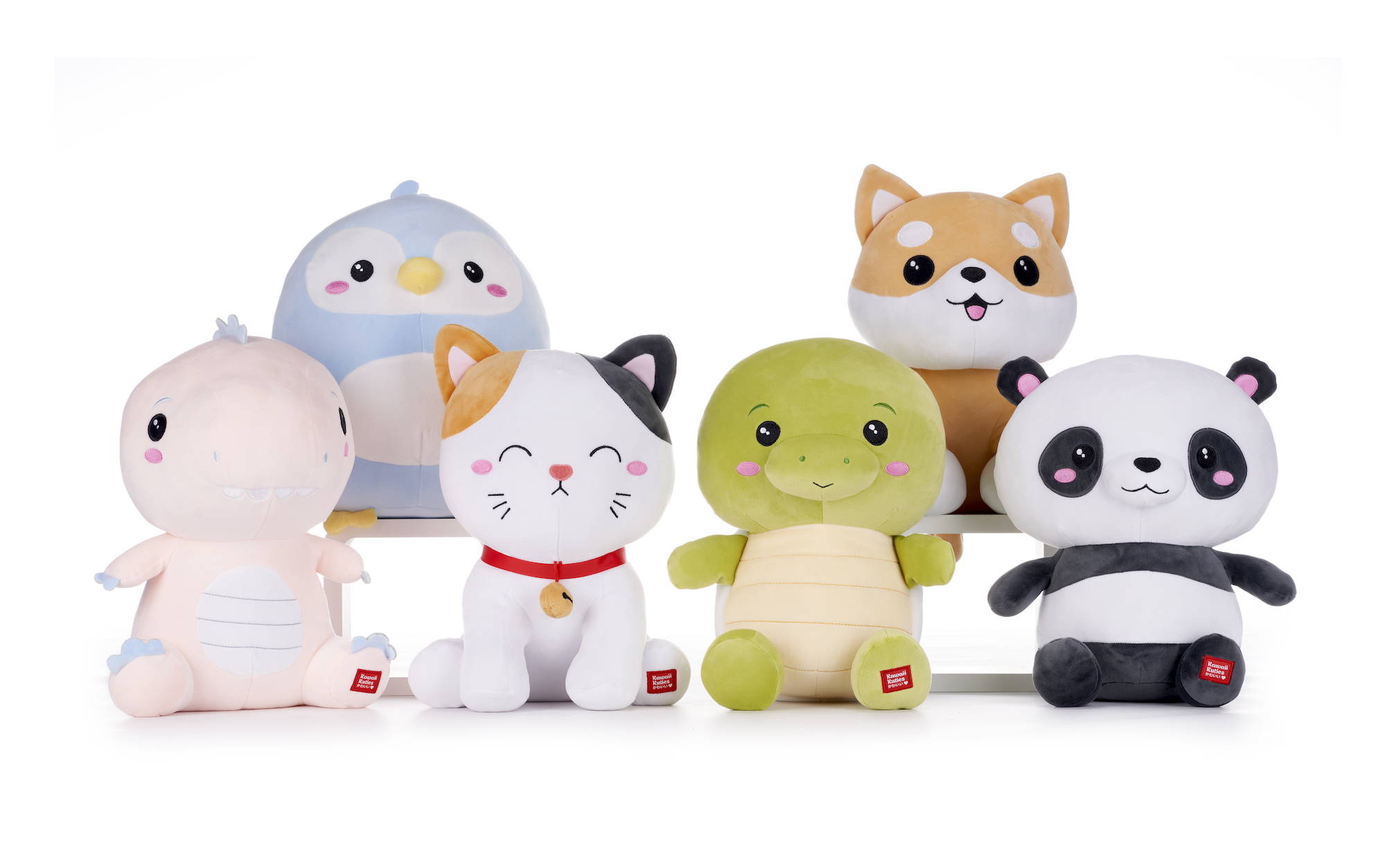 (Mis 5) KAWAII KUTIES Peluche (Super Squishy) GIFT 33cm 6ass…x18